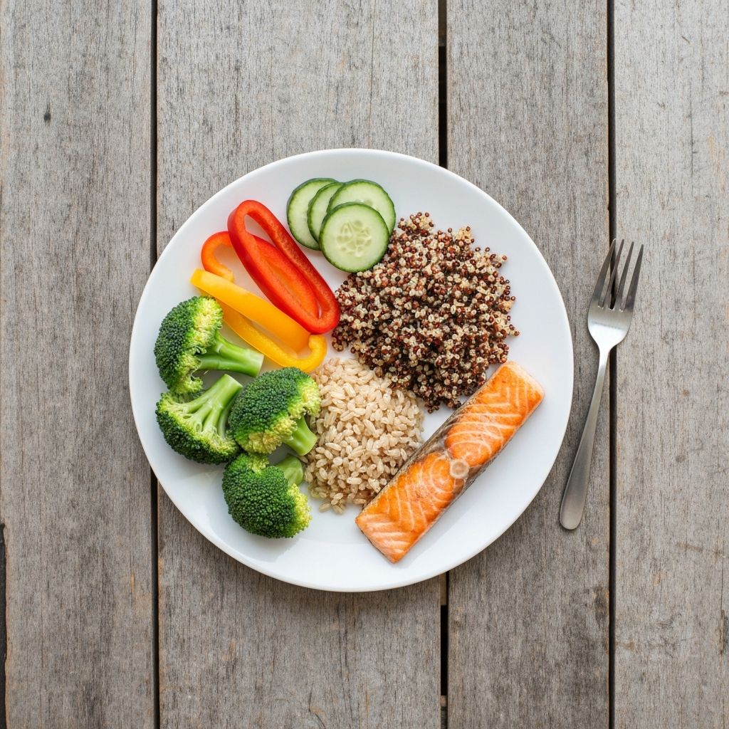 Everyday balanced meal preparation